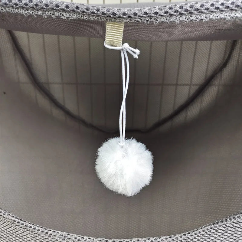Sandwich mesh cat cage hammock cat bed summer breathable machine wash pet supplies small pet bed