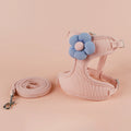 Cat Harness and Leash Sets Adjustable Dog Harness for Small Dog Leash Breashable Pet Harness Out Walking Dog Strap